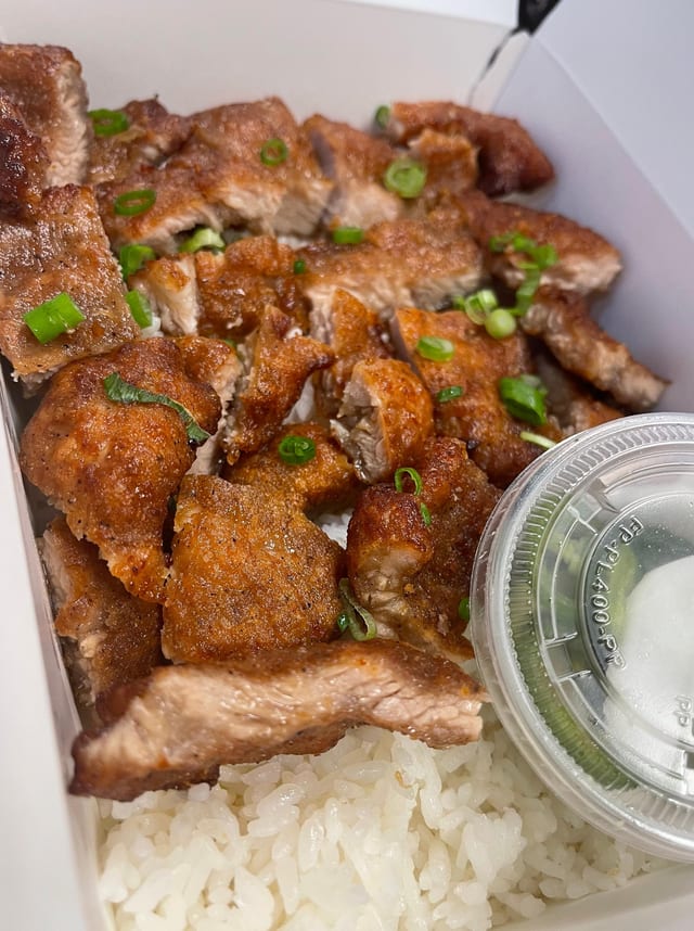 Pork Chop Bowl.