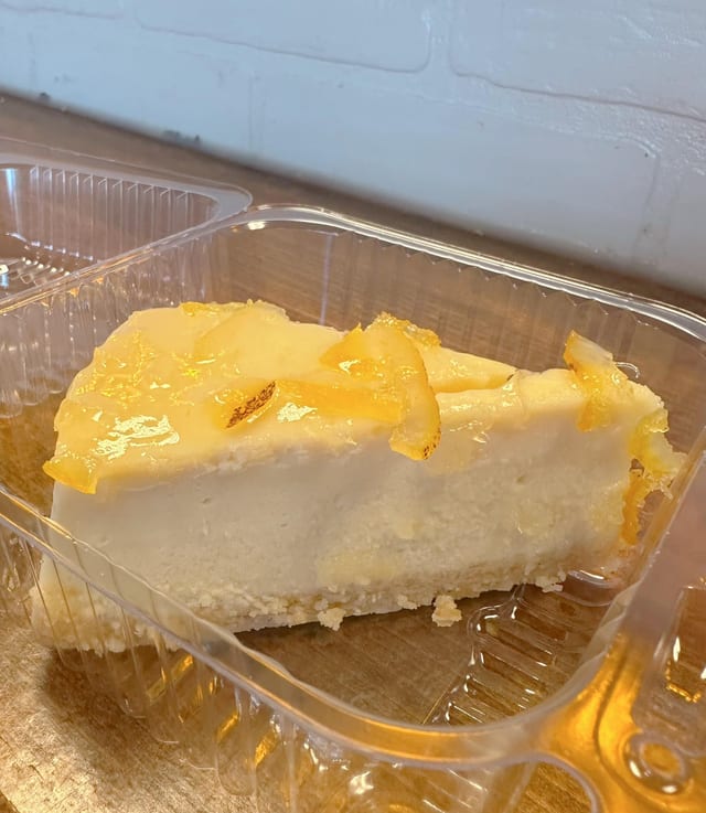 Yuzu Cheesecake.