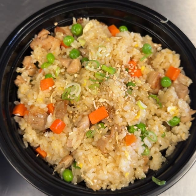 Fried Rice Chicken.