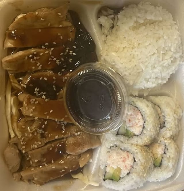 Bento Box Chicken.