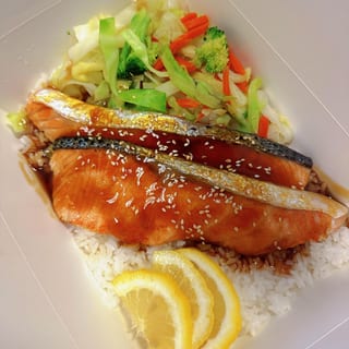Teriyaki Salmon Bowl